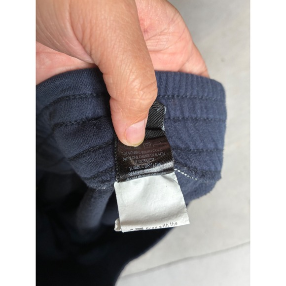 NFL Team Apparel Seattle Seahawks Sweatpants Navy Blue Green Mens XL Cropped - Picture 15 of 16